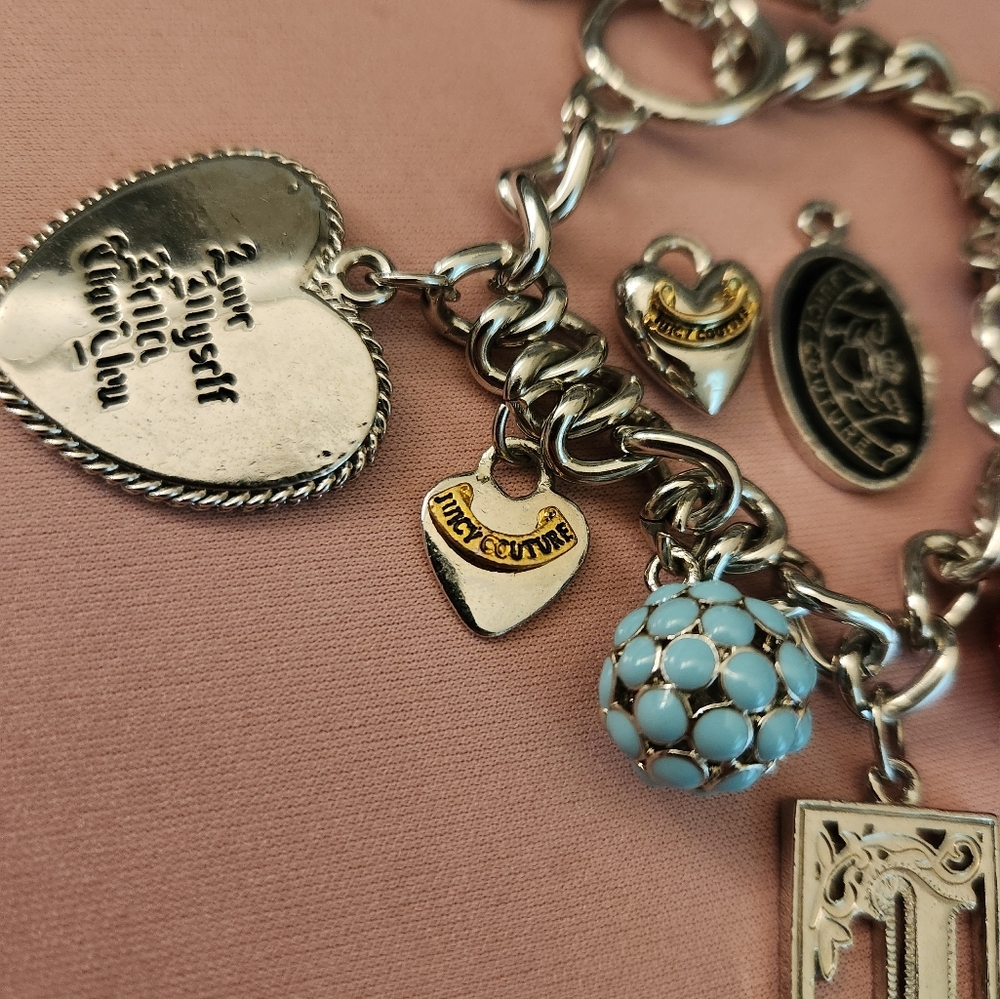Vintage Juicy Couture Charm Bracelet - Picture 2 of 3